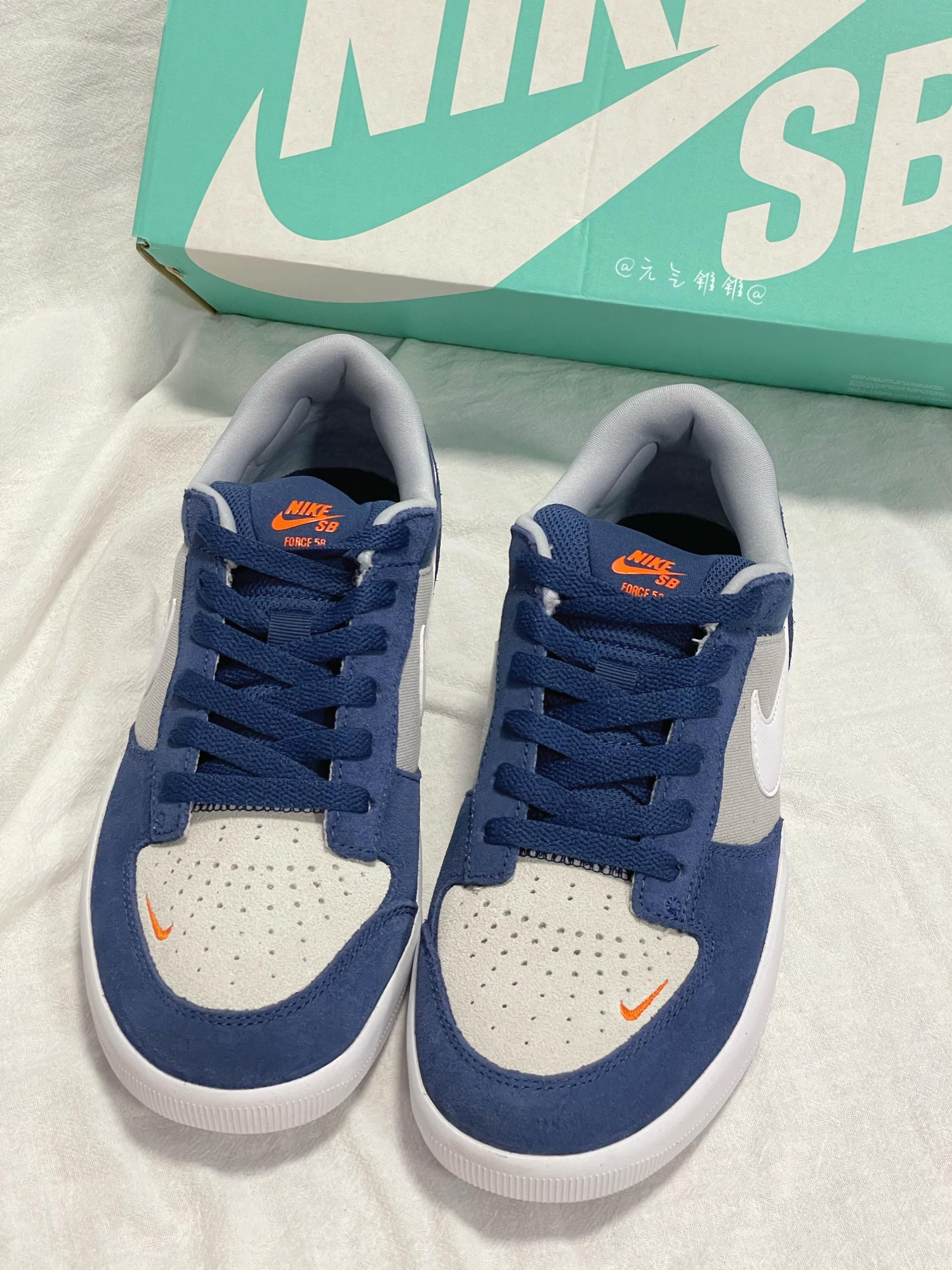 我的宝藏单品 58休闲板鞋灰蓝色